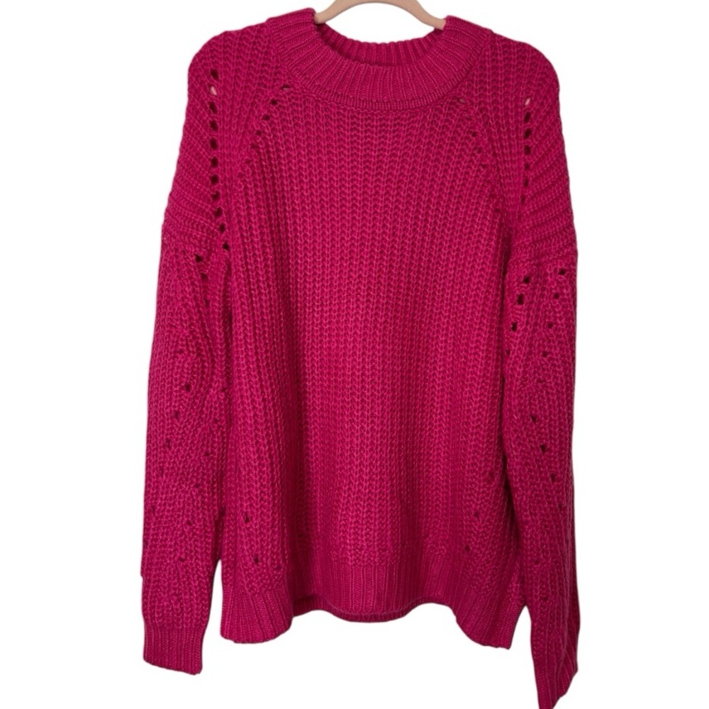 Cherry On Boutique Fuschia Sweater
